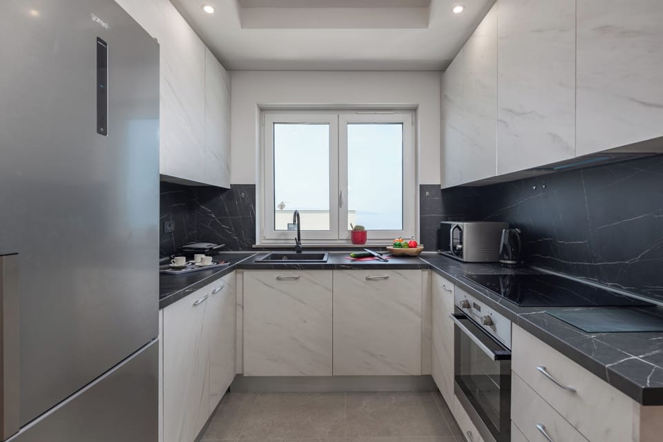 Standard Apartment, 2 Bedrooms, Balcony (Seaview Apartment Kostrena Two) | Private kitchen