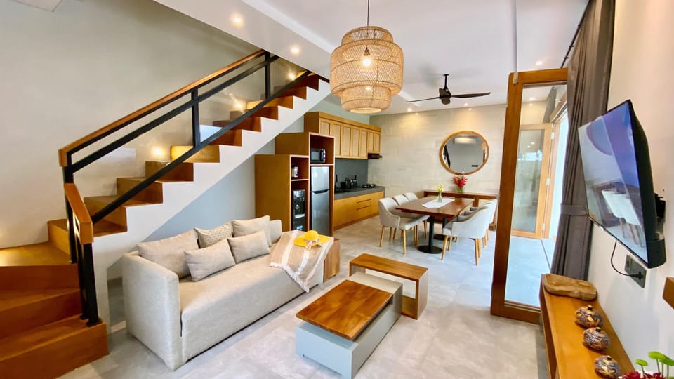 Luxury Villa, 2 Bedrooms, Private Pool | Living room