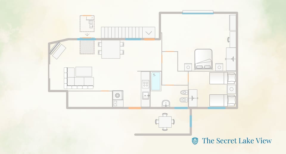 Apartment (2 Bedrooms) | Floor plan