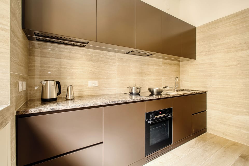 Apartment, 1 Double Bed with Sofa bed | Private kitchen | Dishwasher, electric kettle, dining tables