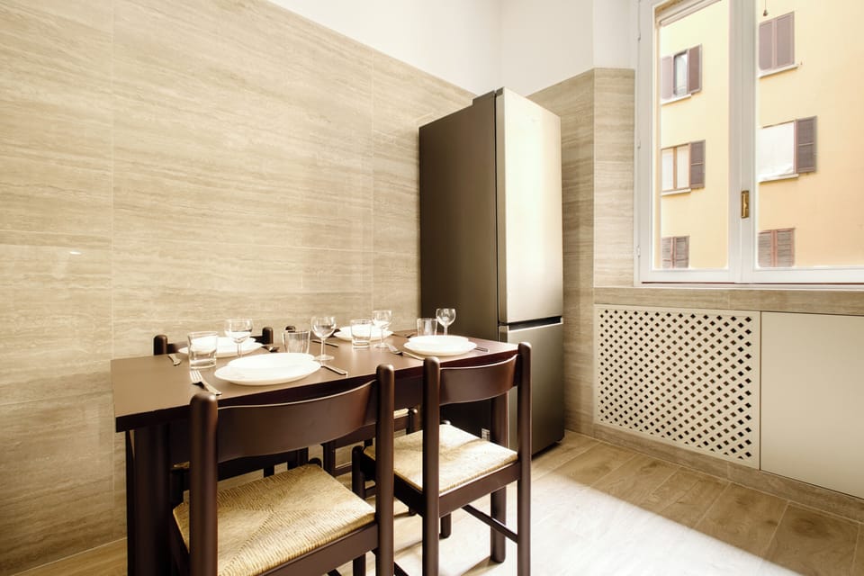 Apartment, 1 Double Bed with Sofa bed | Private kitchen | Dishwasher, electric kettle, dining tables