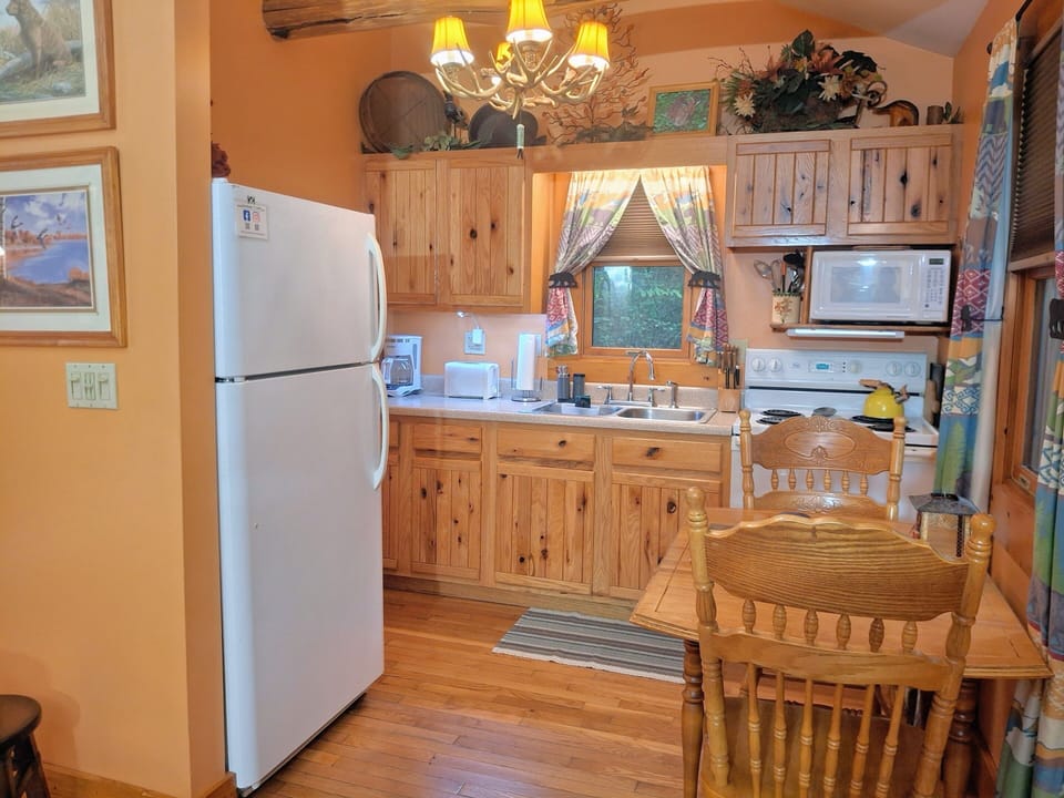 Fully equipped kitchen