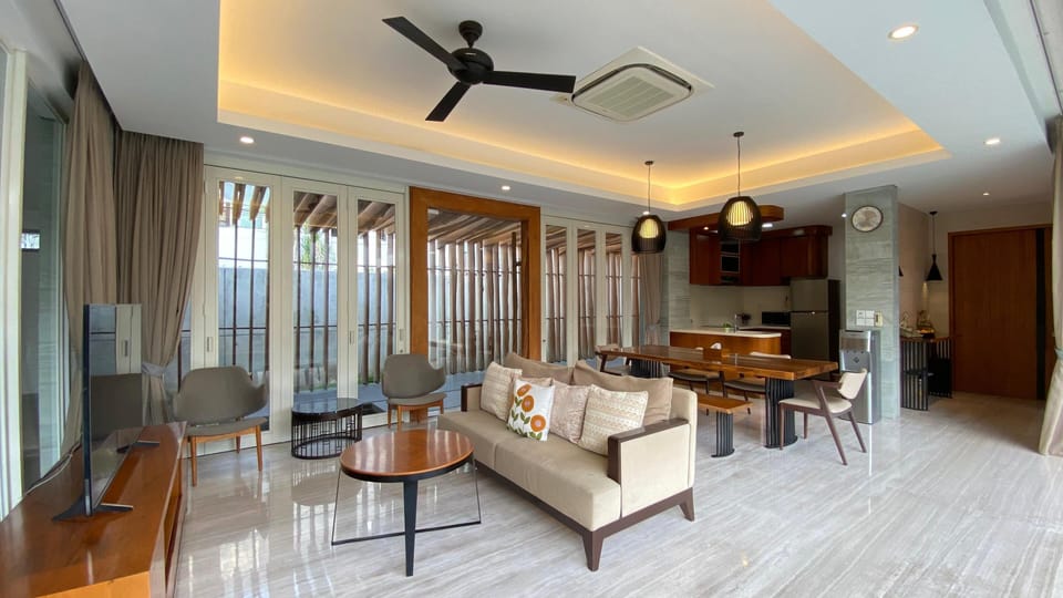 Luxury Villa, 4 Bedrooms, Private Pool | Living room
