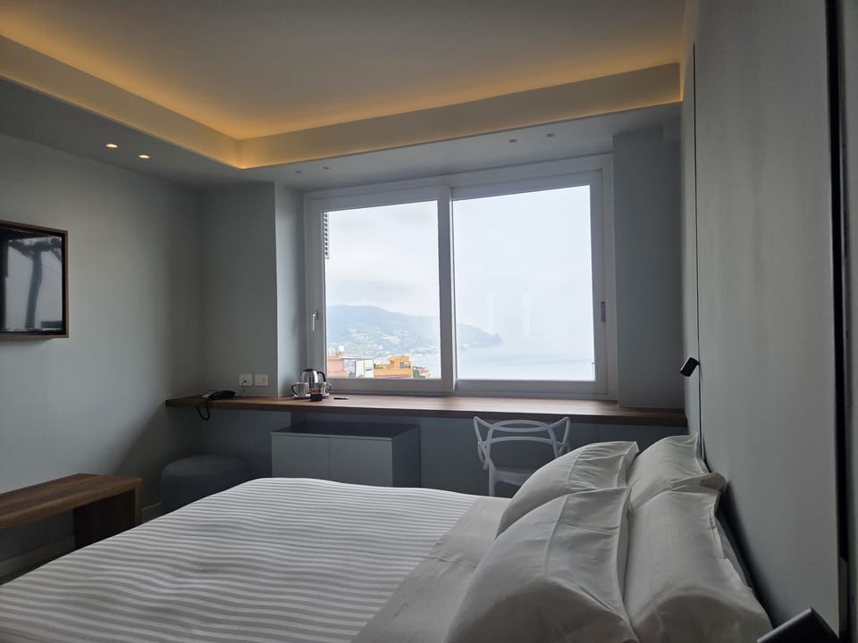 Room, Sea View | In-room safe, desk, laptop workspace, blackout drapes