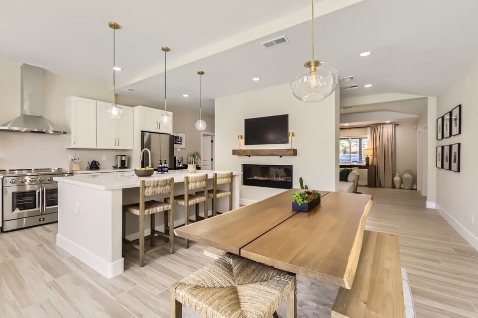 Kitchen and dining