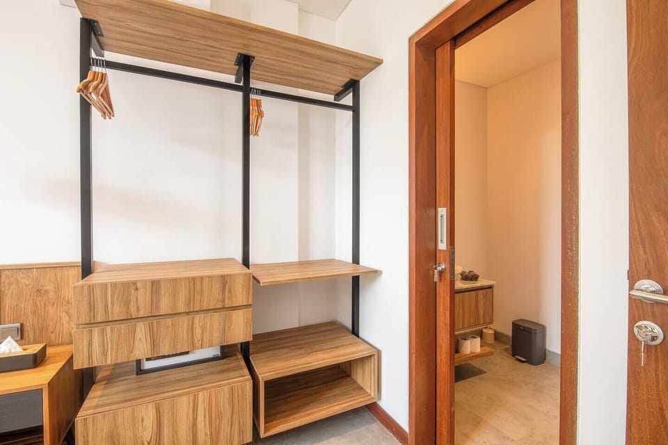 Wardrobe of the bedroom