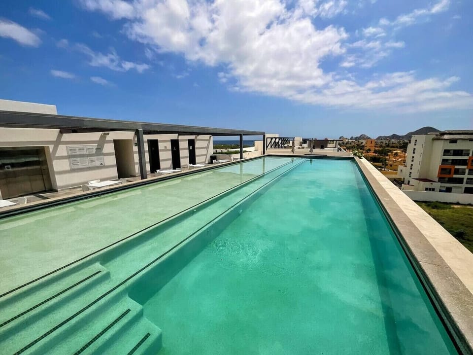 Rooftop pool