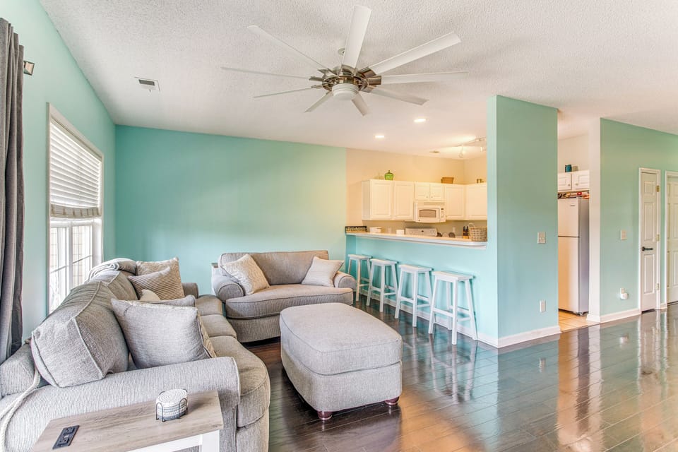 North Myrtle Beach Vacation Rental | 3BR | 2BA | 1,295 Sq Ft | Stairs Required