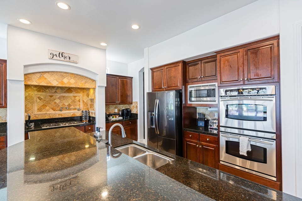 Villa, Patio, Pool View | Private kitchen | Espresso maker, coffee/tea maker, electric kettle, toaster
