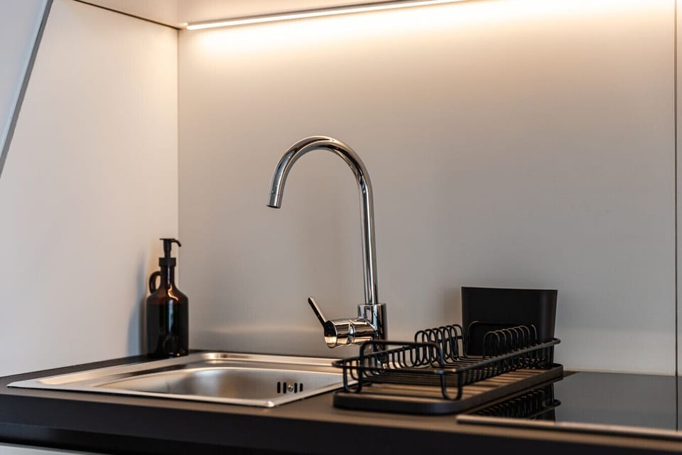 Fully-equipped kitchen details
