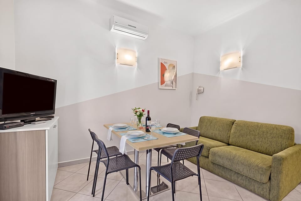 Living and dining room