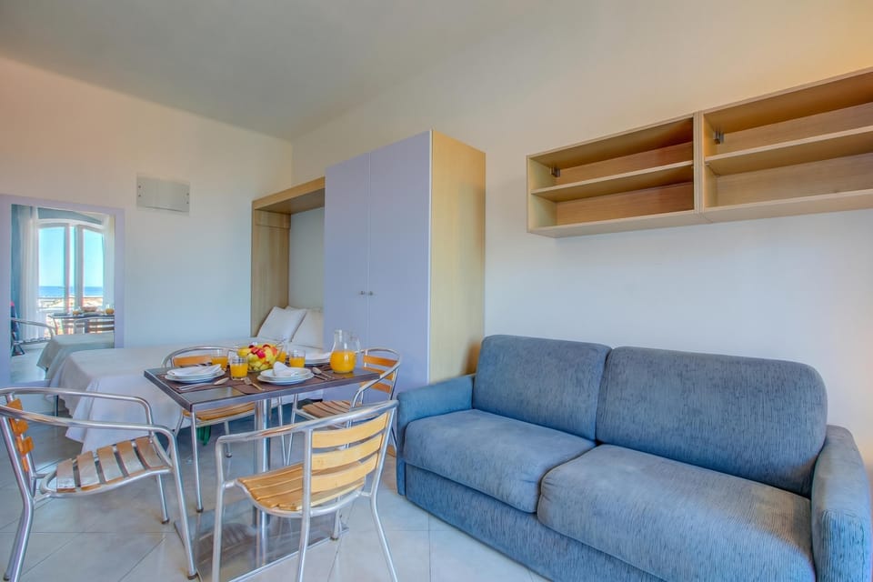 Living and dining room