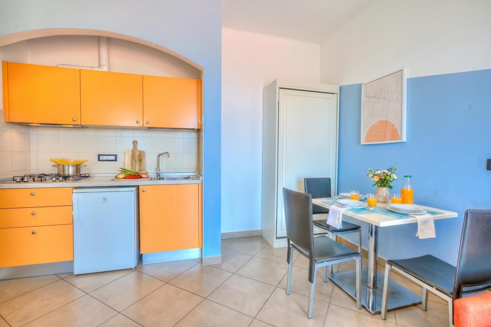 Kitchen and dining area