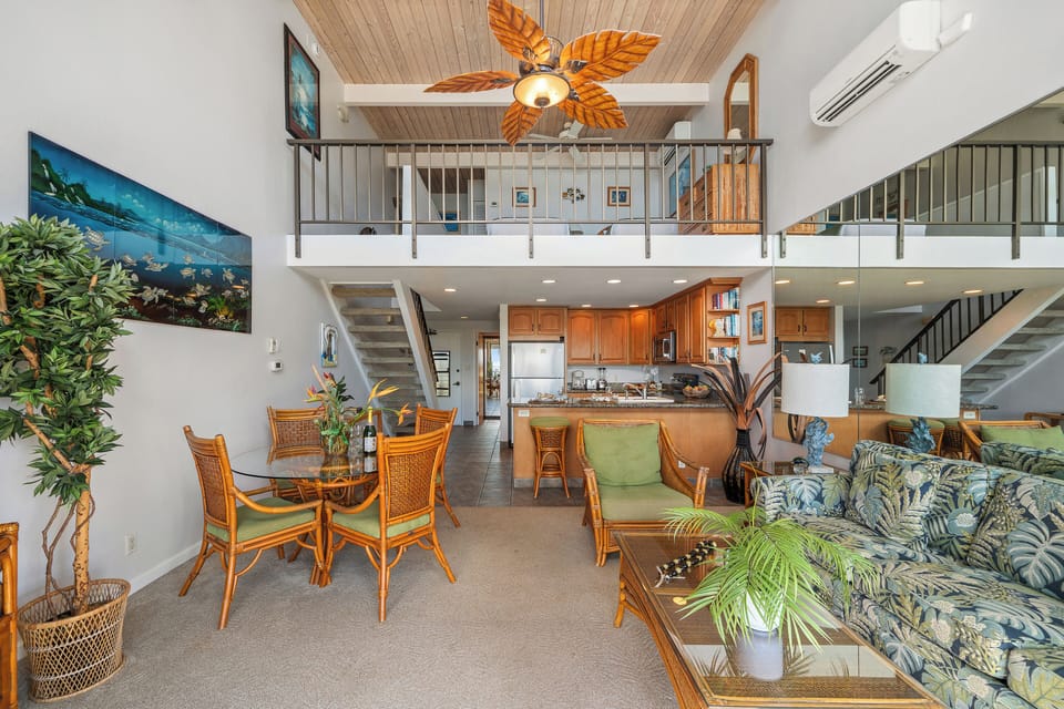 Large second bedroom loft with wonderful views