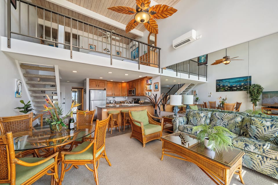 Air conditioning and ceiling fans for cool living
