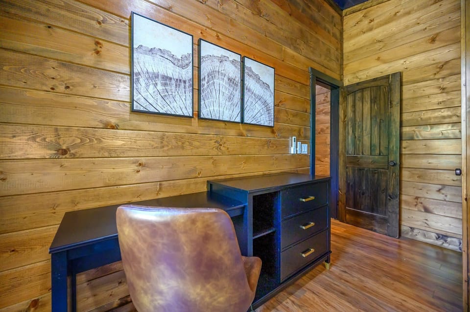  Stay productive during your stay with a dedicated workspace that offers comfort and functionality, all in a peaceful setting.