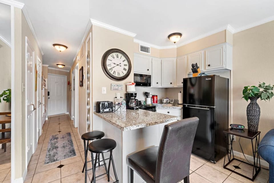 Whip up delicious meals in this charming kitchen