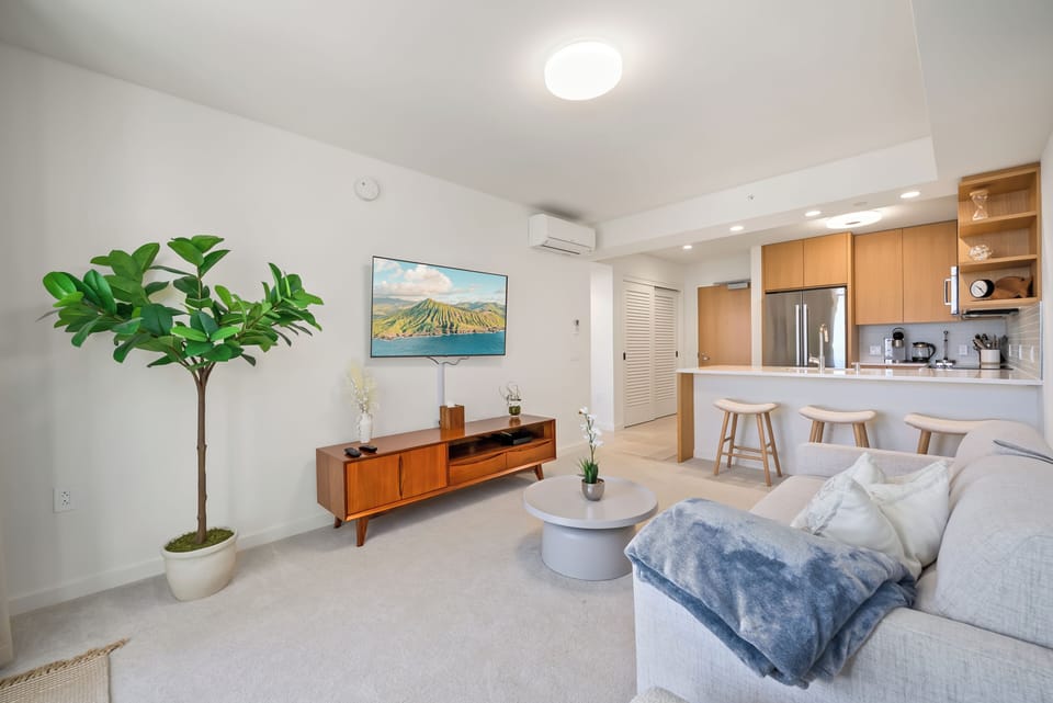 Open concept layout.
