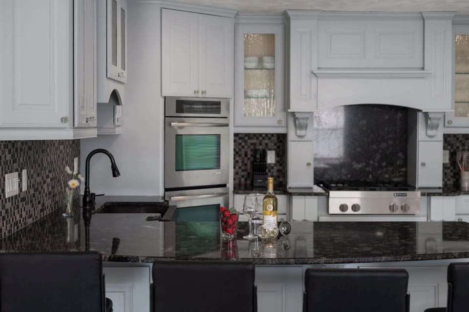 Prepare meals with ease in our spacious and well-appointed kitchen, complete with modern appliances and ample counter space.