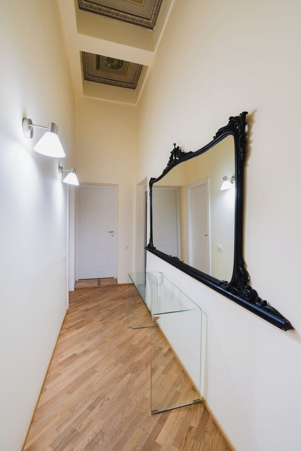 Interior entrance