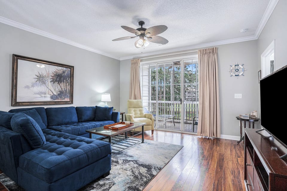 Living Room with Sectional Sofa