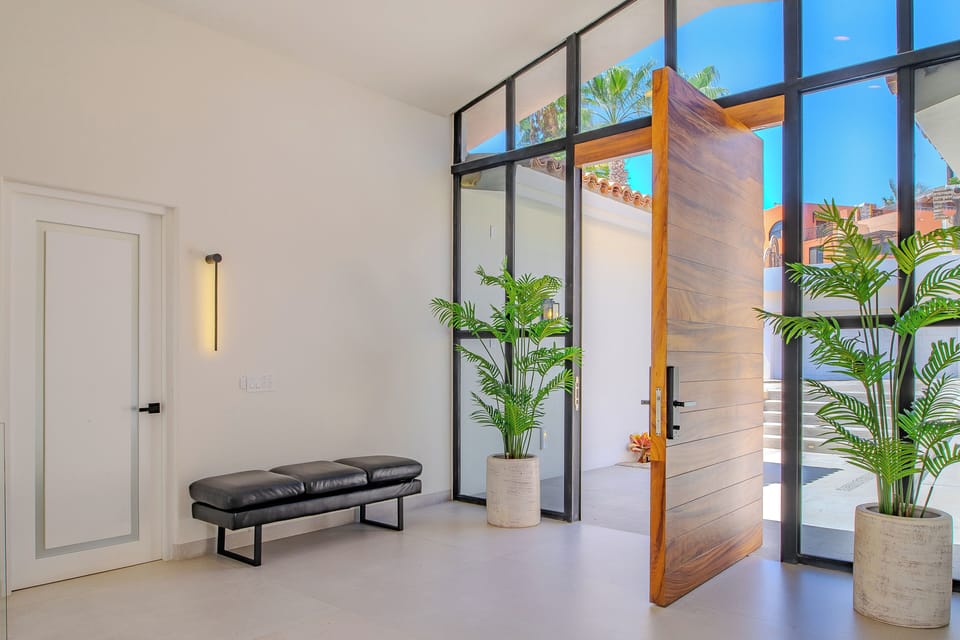 Villa entrance
