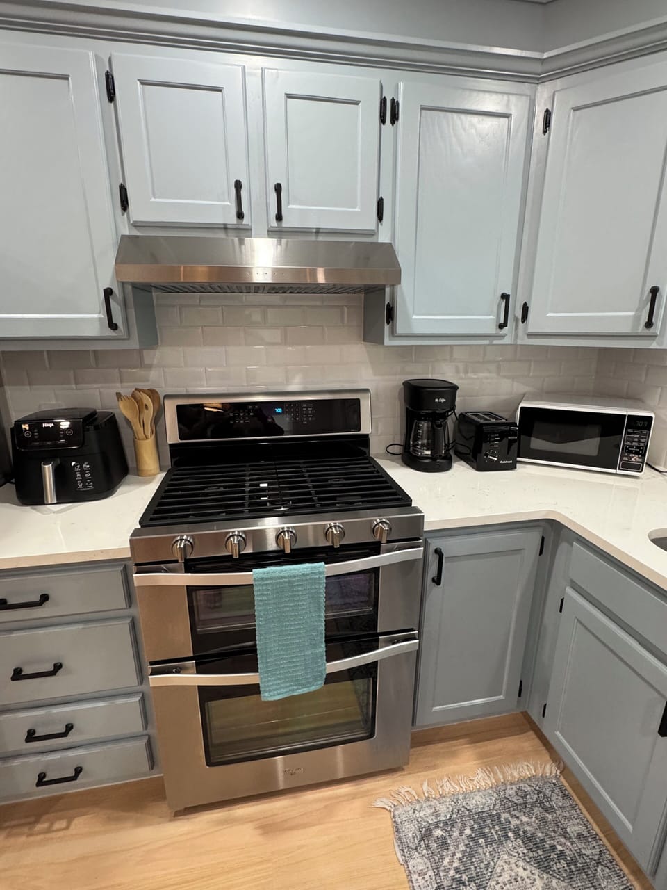 Fully stocked kitchen