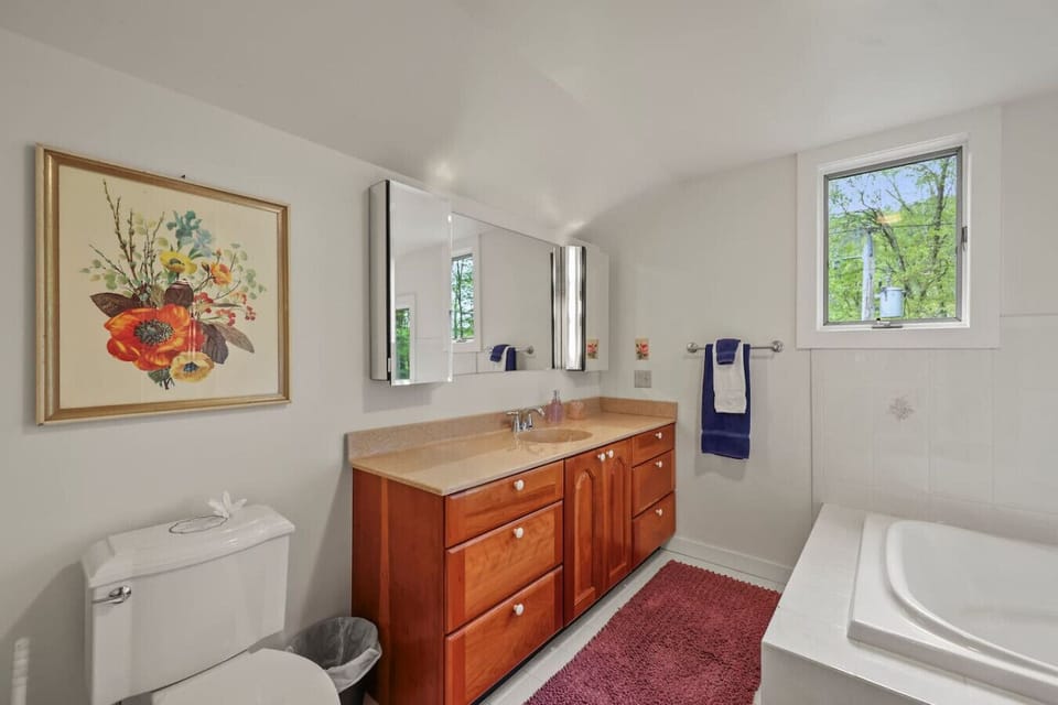 Natural light and modern amenities great for relaxing after a long day.