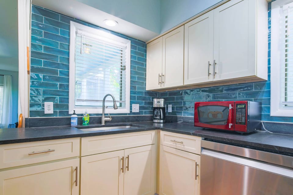 There's plenty of room to prepare your family's meals within the spacious kitchen.