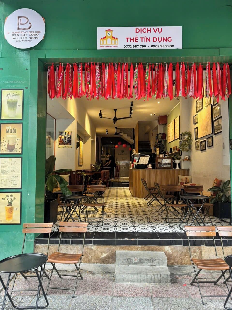 Interior entrance