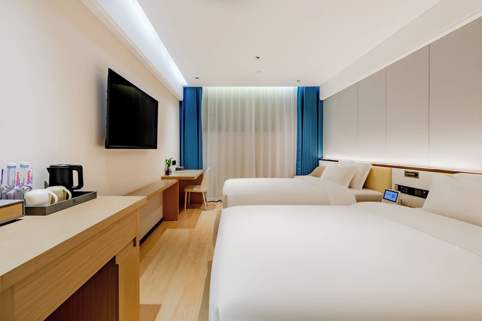 Economy Twin Room | Egyptian cotton sheets, premium bedding, down comforters