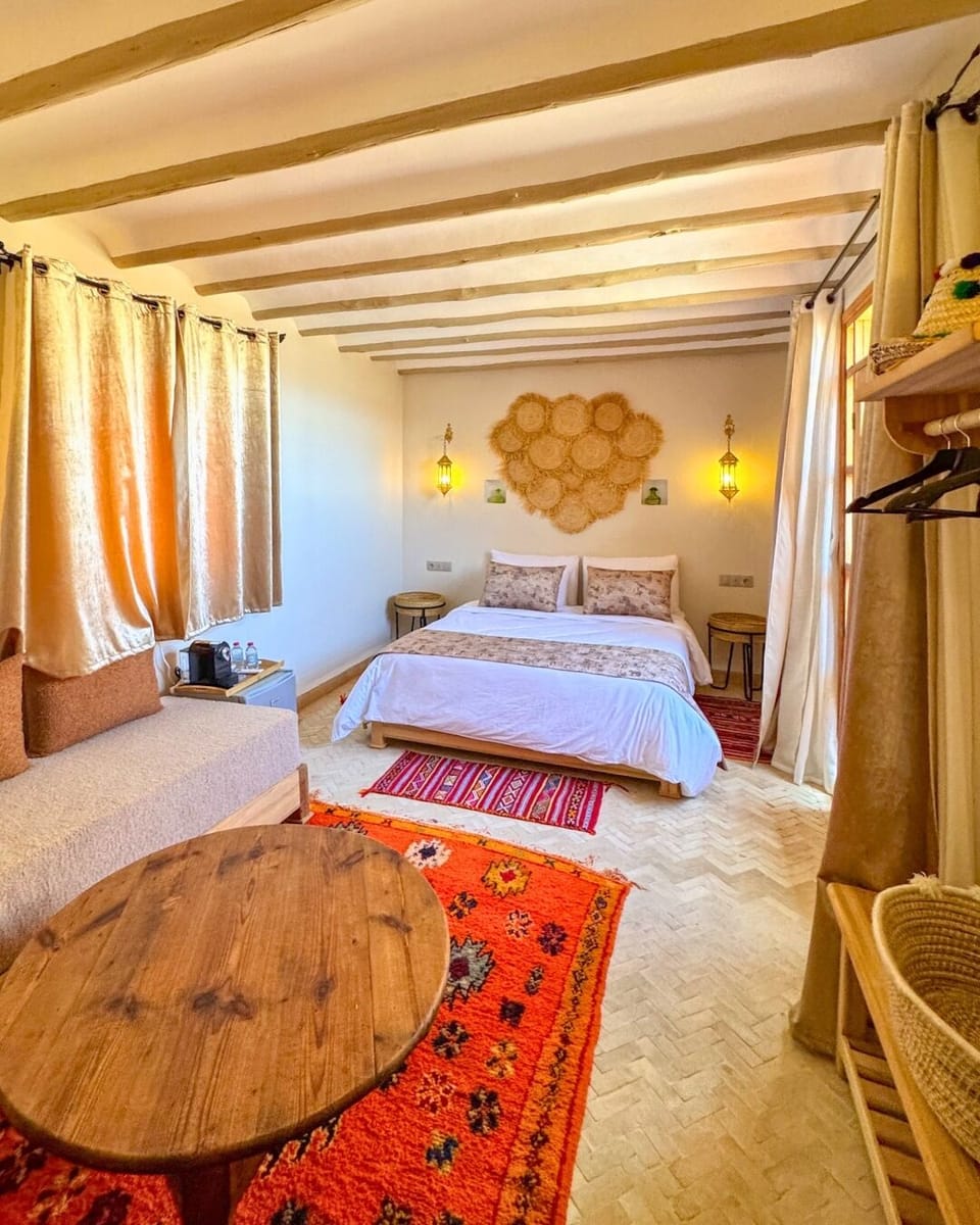 Deluxe Quadruple Room, Balcony, Pool View | Soundproofing, WiFi (free)