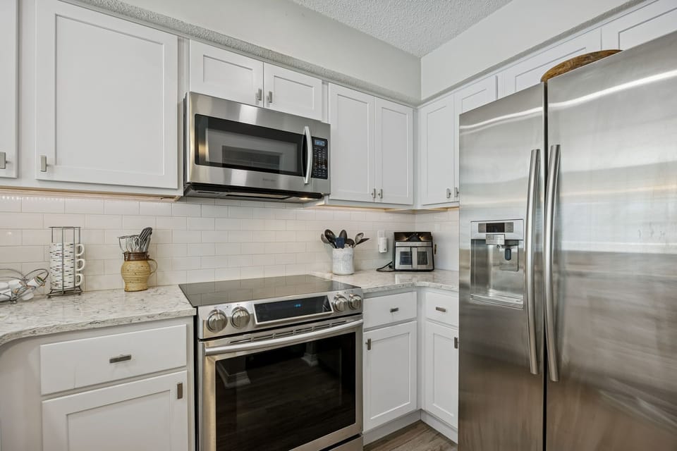 Stainless appliances