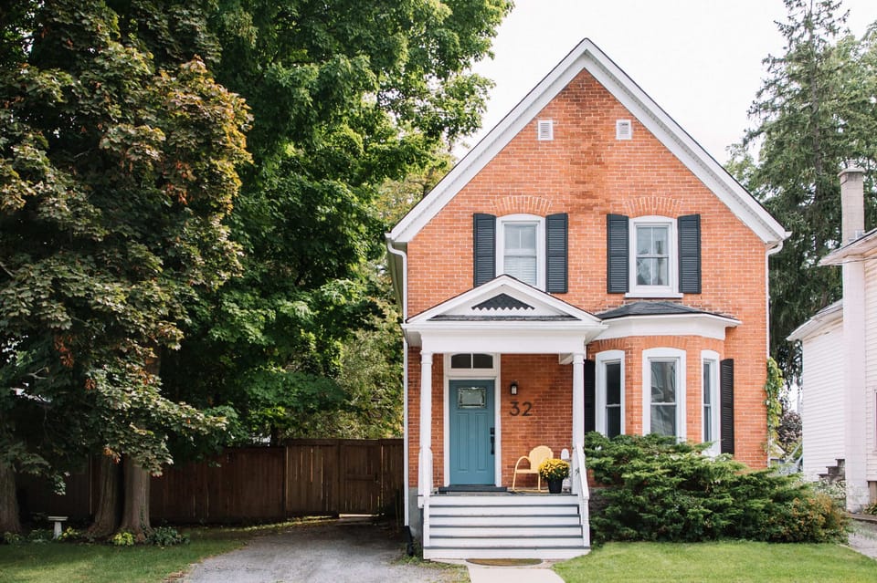 A red brick home from the 1890's.