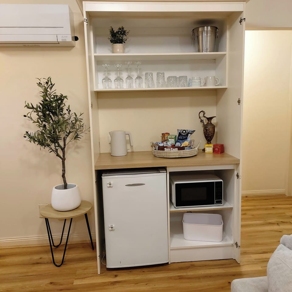 Upstairs kitchenette