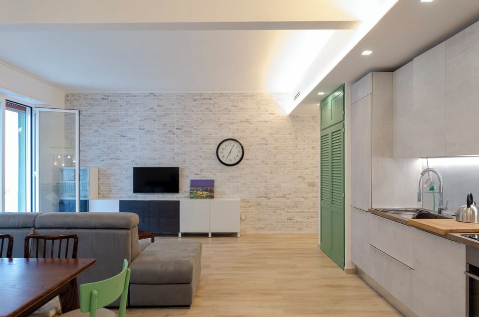 Comfort Apartment, City View | Living area | Flat-screen TV