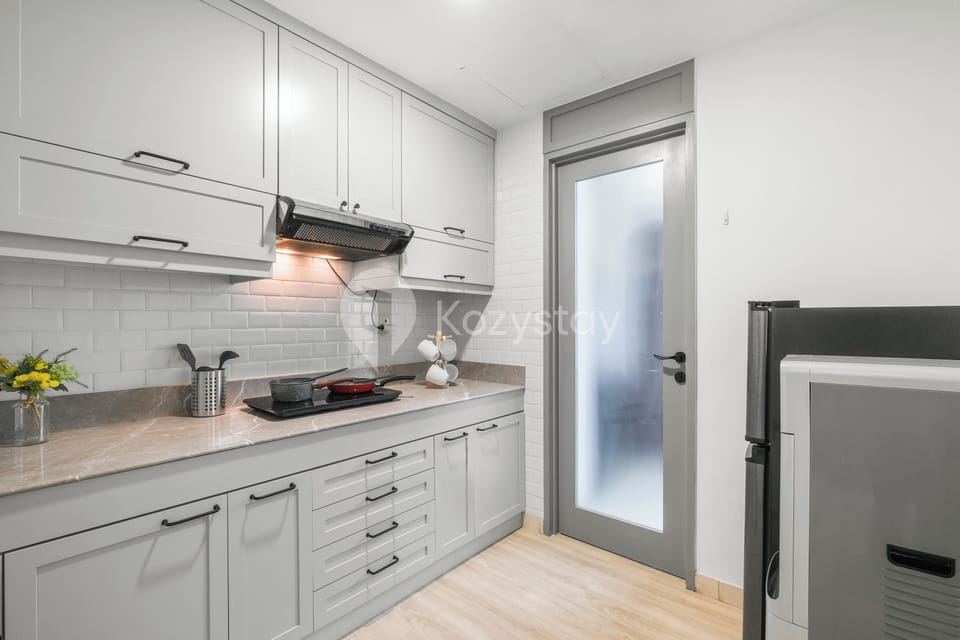 Apartment, 2 Bedrooms, City View | Private kitchen