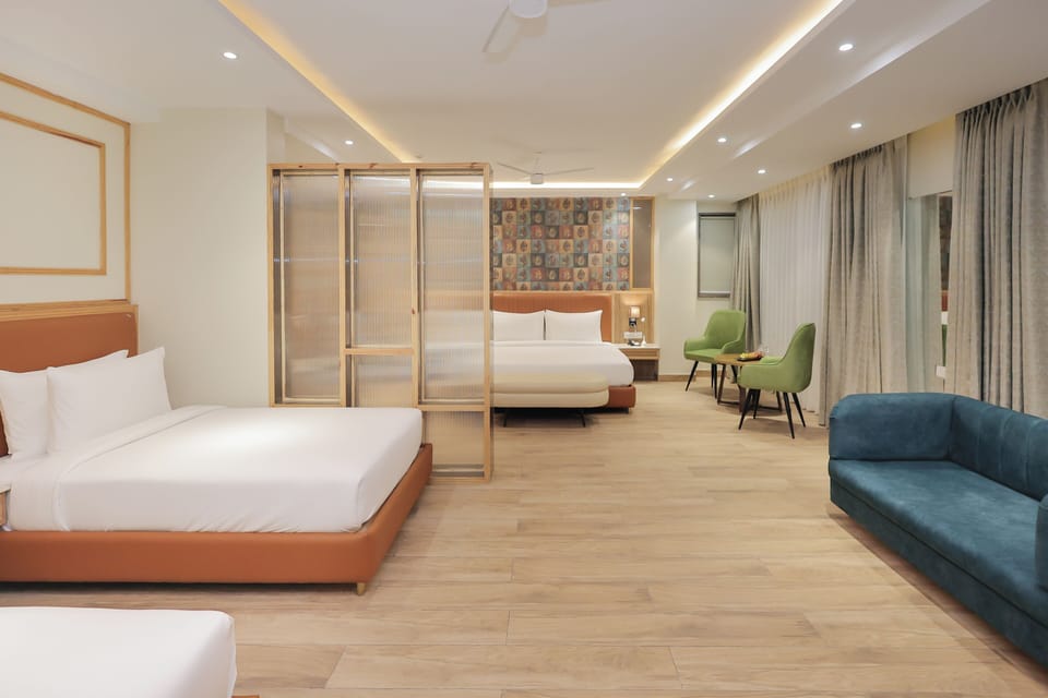 Superior Double Room, City View | Desk, laptop workspace, wheelchair access