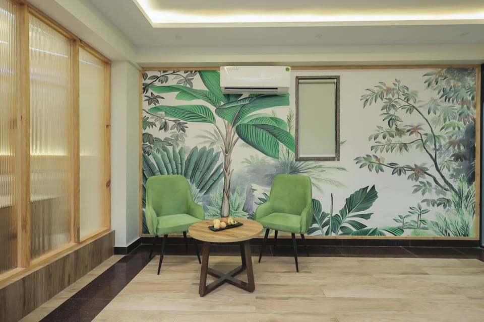Luxury Double Room, City View | Desk, laptop workspace, wheelchair access