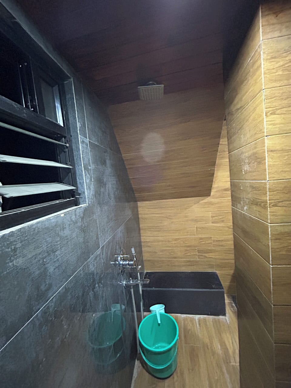 Basic Double Room | Bathroom | Shower, free toiletries, soap, shampoo