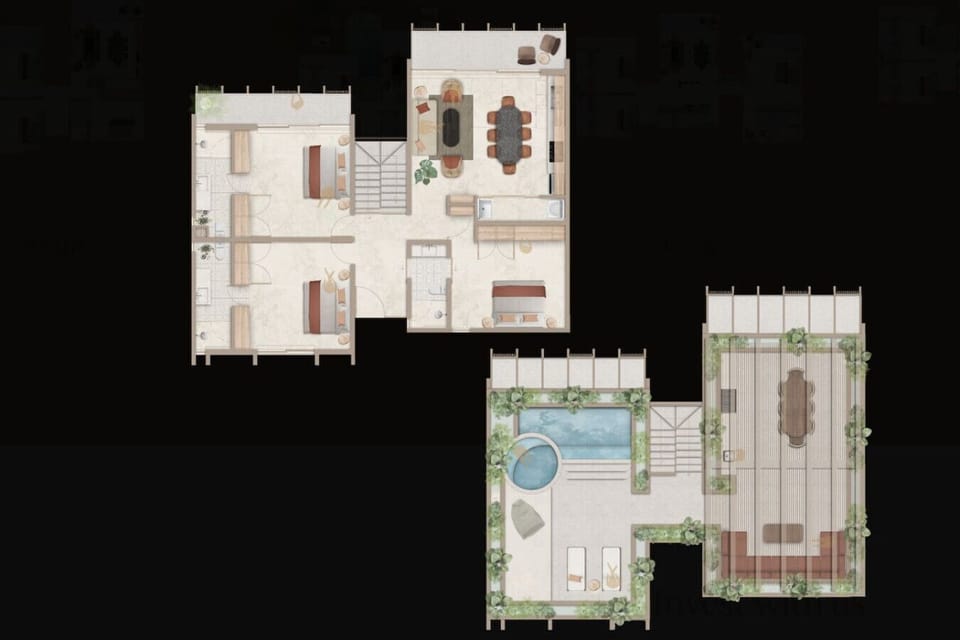 Floor Plan of your 2500ft2 private space