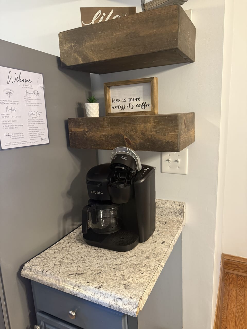 Coffee station