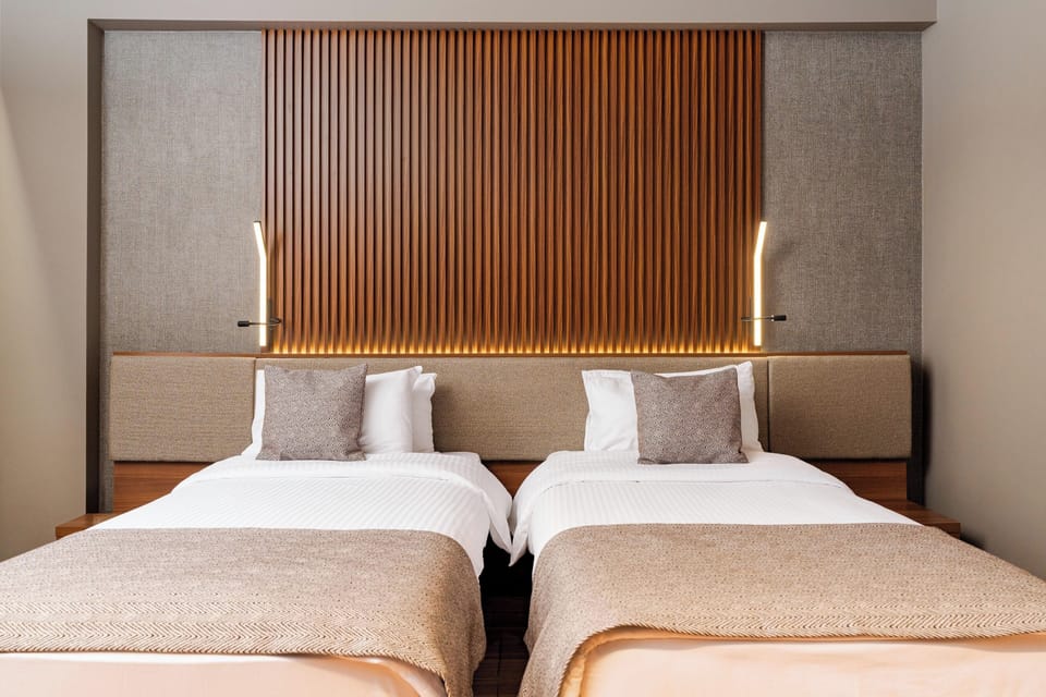 Standard Twin Room Breakfast Excluded | In-room safe, desk, blackout drapes, iron/ironing board (on request)