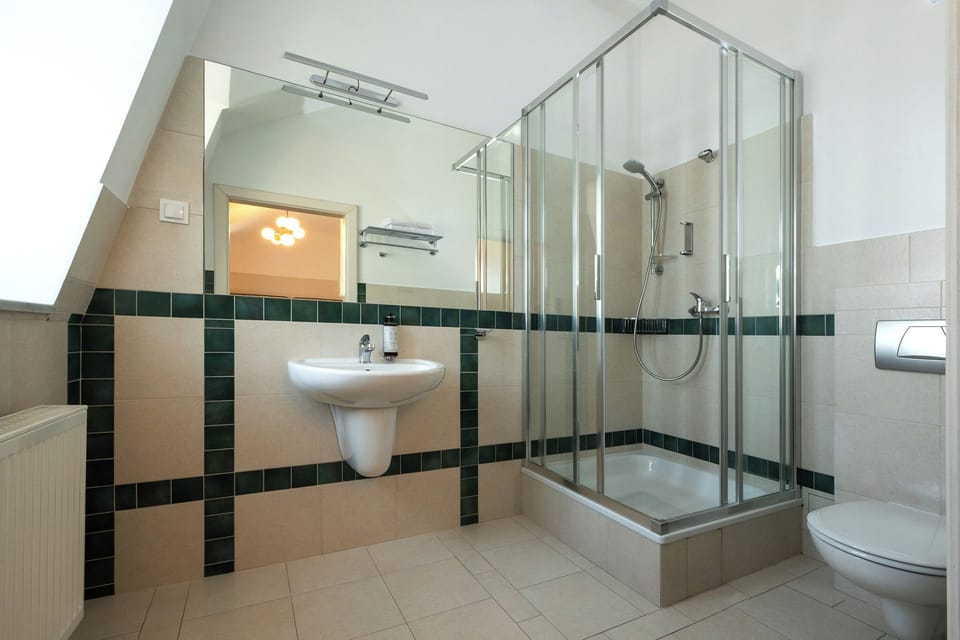 Superior Double or Twin Room | Bathroom | Free toiletries, hair dryer, slippers, bidet