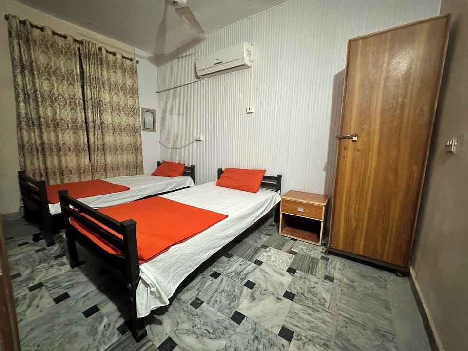 Economy Double or Twin Room, Balcony, City View | Desk, laptop workspace, free WiFi