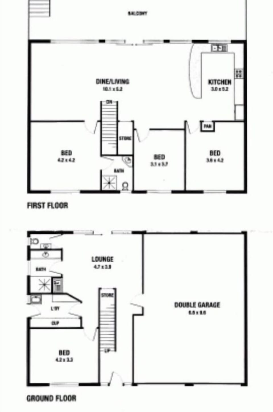Floor plan.