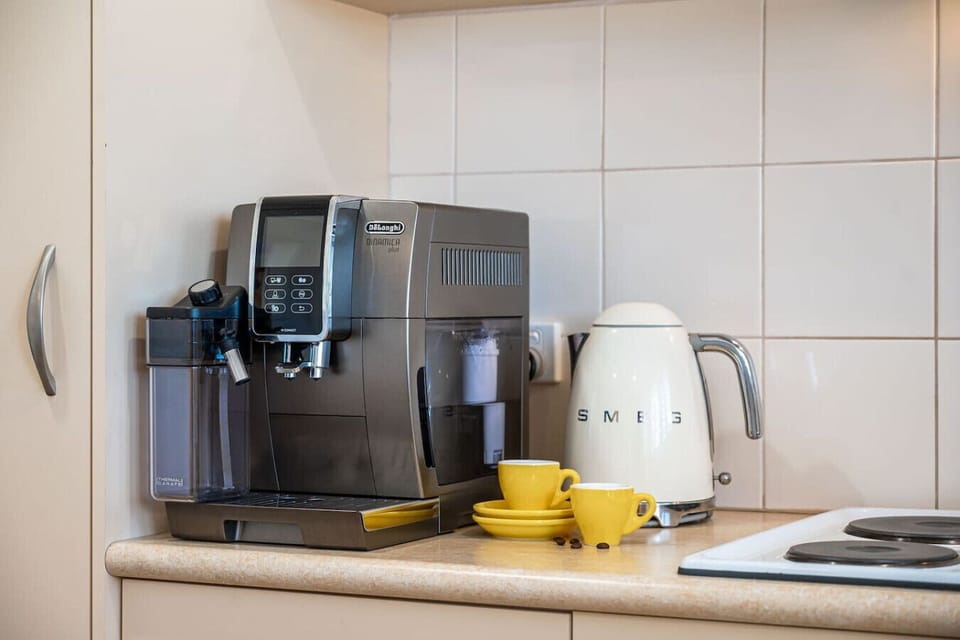Start your morning with a coffee or tea.
