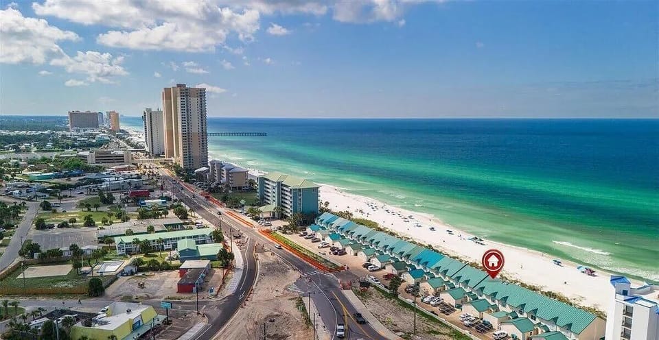 House, Multiple Beds (Gulfs Edge Townhome #7- Sun-Kissed Me) | Aerial view