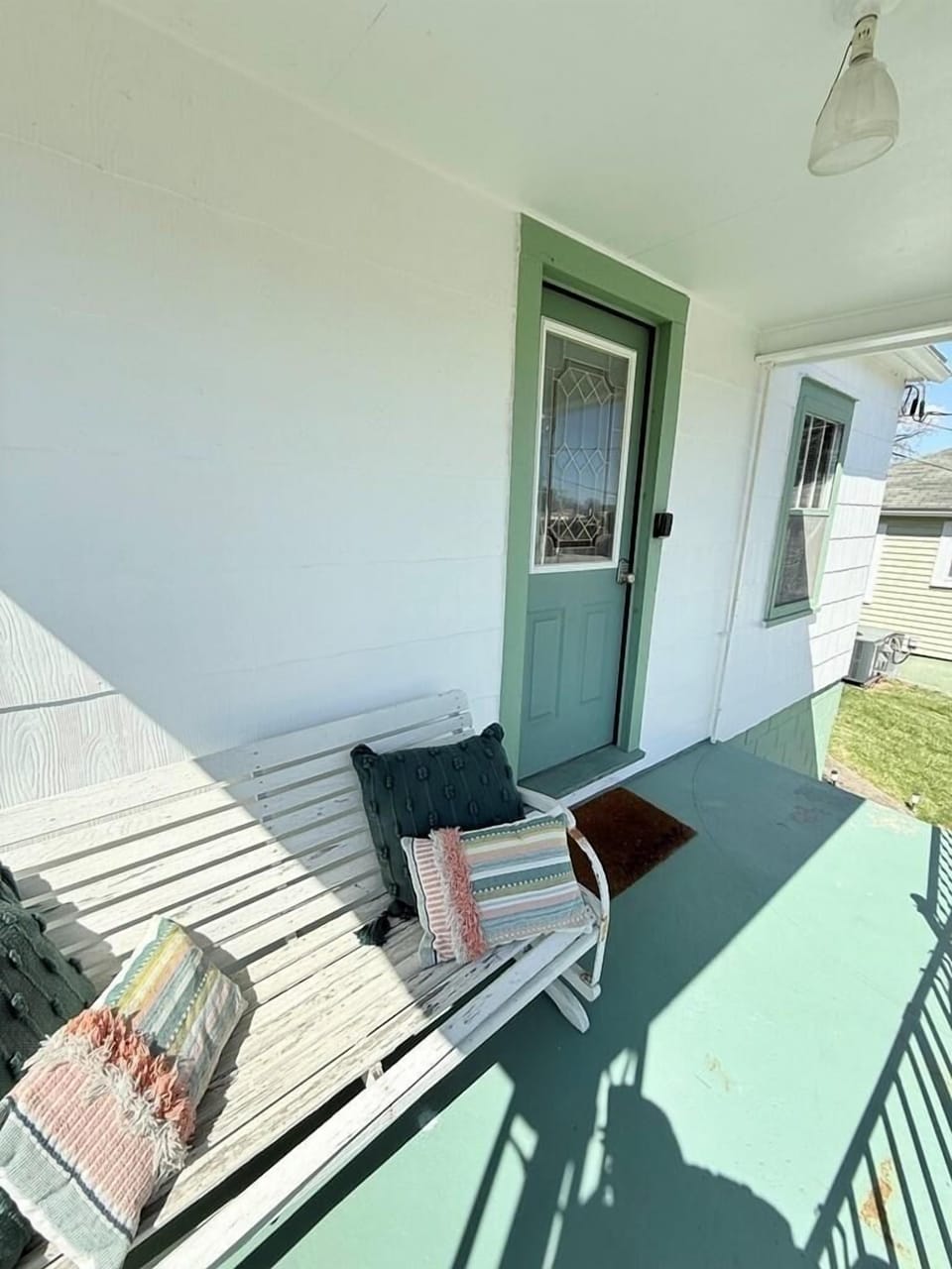 Front door porch area