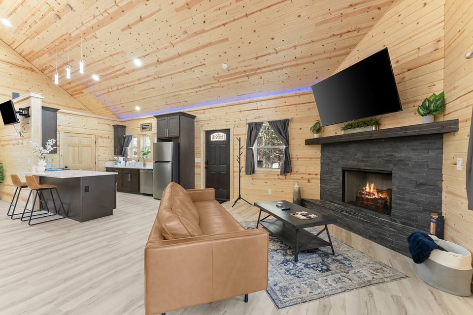 One Touch Gas Fireplace